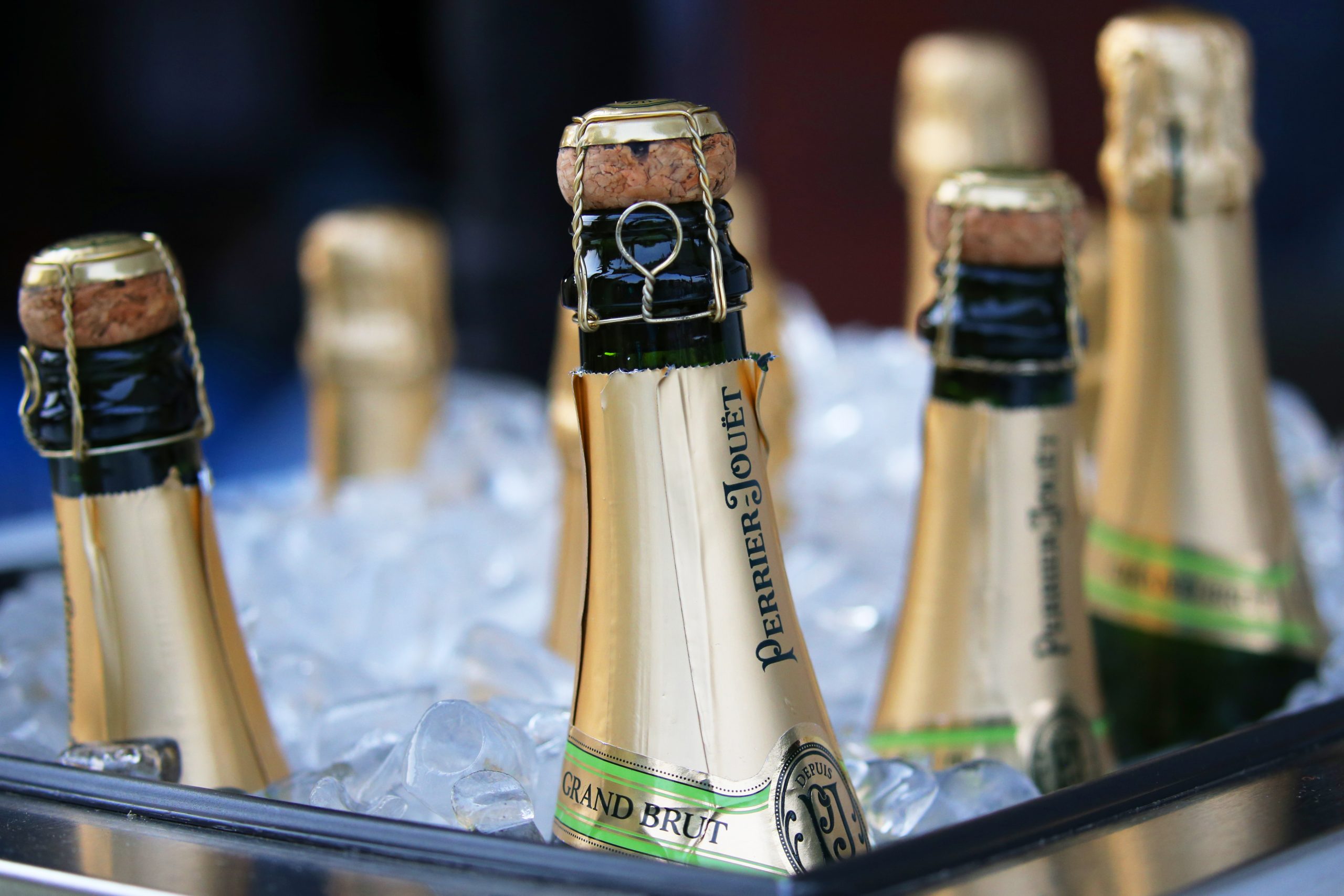 New,York,-,September,3,,2015:,Perrier-jouet,Champagne,Presented,At